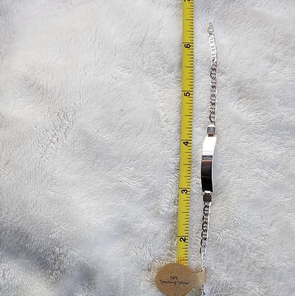 sterling silver children's bracelet - Picture 2 of 2